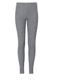 BL BOTTOM LONG ACTIVE WARM - GREY MELANGE