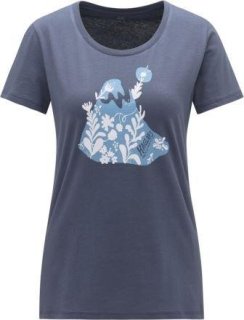 MIRTH Q TEE - DENSE BLUE/SILVER BLUE