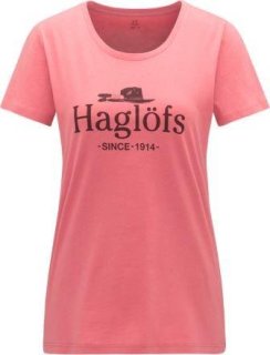 MIRTH Q TEE - RUSTY PINK/MAROON RED
