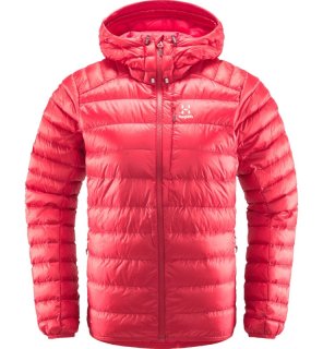 ROC DOWN Q HOOD - SCARLET RED