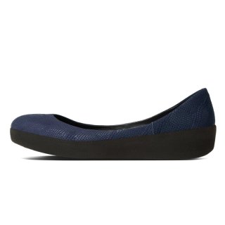 SUPERBALLERINA TM - Midnight Navy Snake Embossed