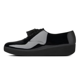 CLASSIC TASSEL SUPEROXFORD TM - ALL BLACK PATENT