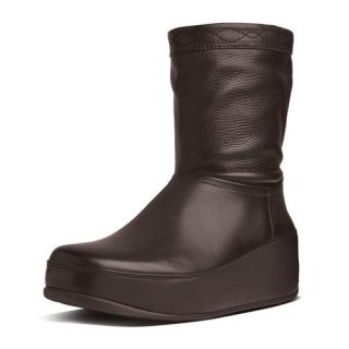 ZIP UP CRUSH TM BOOT Leather - Chocolate