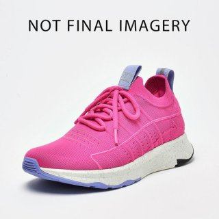VITAMIN FF E01 KNIT SPORTS TRAINERS - FUCHSIA ROSE MIX
