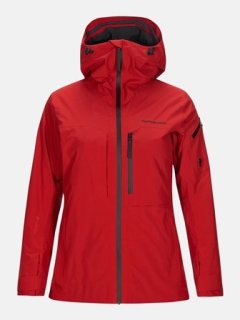 ALPINE 2L JACKET W - DARK CHILLI