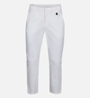 SWINLEY CROPPED PANTS W - WHITE