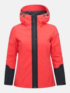 RIDER SKI JACKET W - POLAR RED