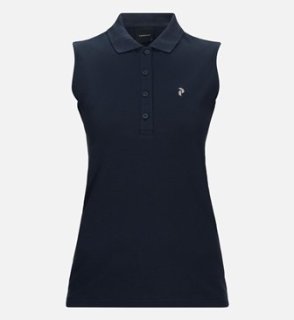 CLASSIC PIQUE SL W - BLUE SHADOW