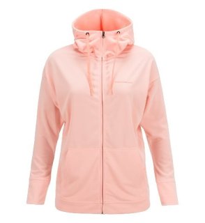 STRUCTURE ZIP HOOD W - PEACH NOUVEAU