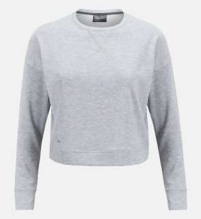STRUCTURE CROP W - MED GREY MEL