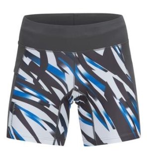 BLOCK PRINT SHORTS W - ENGLISH BLUE PRINT