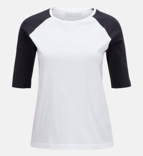 CATCH HALF SLEEVE W - WHITE