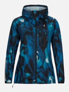 MAX JACKET W - AQUA CAMO