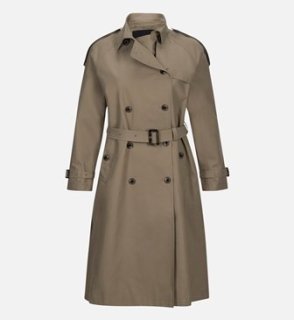 BERTHA COAT W - TRUE BEIGE