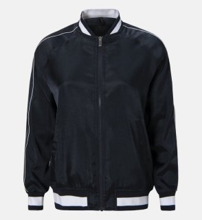 RUTH BOMBER JACKET - SALUTE BLUE