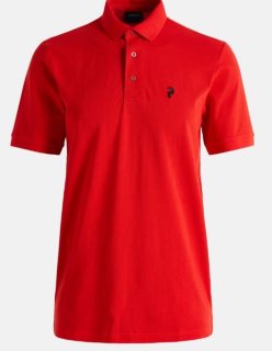 M CLASSIC COTTON POLO - RACING RED