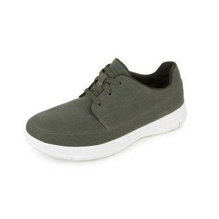 MEN'S SPORTY POP SNEAKER CANVAS - CAMOUFLAGE GREEN