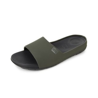 LIDO TM SLIDE SANDALS IN NEOPRENE - CAMOUFLAGE GREEN