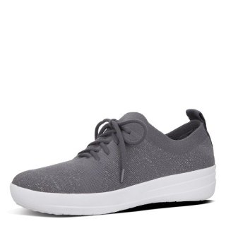 F-SPORTY TM ÜBERKNIT SNEAKERS - CHARCOAL/METALLIC PEWTER es