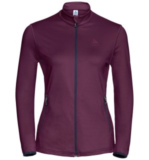 ALAGNA MIDLAYER FULL ZIP - PICKLED BEET cancelled fw19