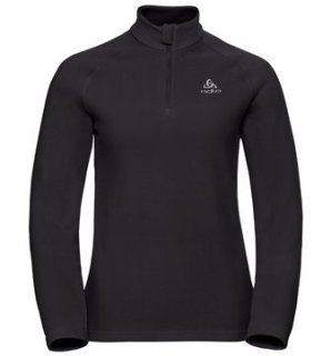 MIDLAYER 1/2 ZIP BERNINA - BLACK