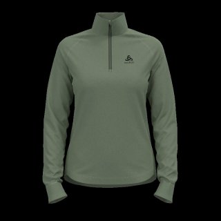 MID LAYER 1/2 ZIP BERRA - MATTE GREEN