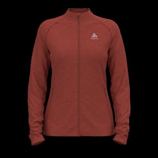 MID LAYER FULL ZIP TENCIA - SPICED APPLE MELANGE