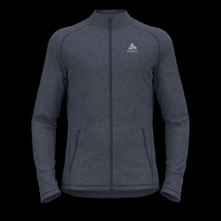 MID LAYER FULL ZIP TENCIA - INDIA INK MELANGE