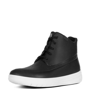 SPORTY-POP TM SOFTY HIGH-TOP (LEATHER) - Black/Antracite