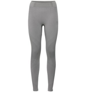 BL BOTTOM LONG PERFORMANCE WARM - GREY MELANGE / BLACK