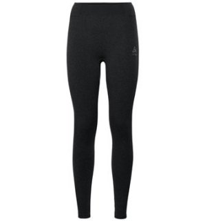 BL BOTTOM LONG PERFORMANCE WARM - BLACK / ODLO CONCRETE GREY