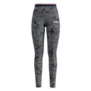 BL BOTTOM LONG ACTIVE WARM ORIGINALS - GREY MELANGE / AOP FW19