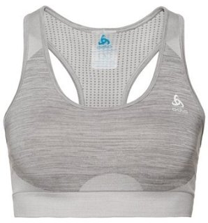 SEAMLESS MEDIUM SPORTS BRA - GREY MELANGE NOS smu fw19