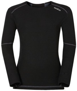 BL TOP CREW NECK L/S ACTIVE X WARM KIDS - BLACK cancelled fw20