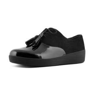 CLASSIC TASSEL TM SUPEROXFORD - ALL BLACK SUEDE