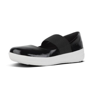 F-SPORTY TM ELASTIC MARY JANE - BLACK PATENT