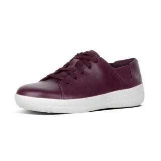 F-SPORTY TM LACE UP SNEAKER LEATHER - DEEP PLUM