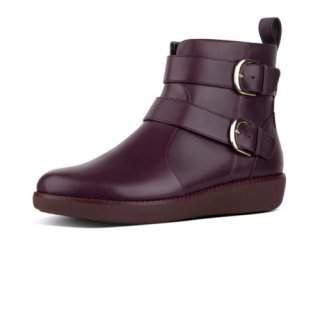 LAILA DOUBLE BUCKLE - BERRY