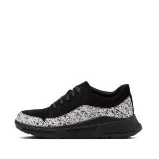 FREYA GLITTER SNEAKERS - BLACK MIX AW02