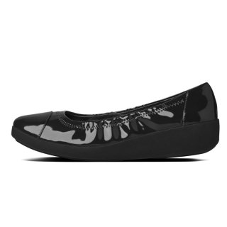 F-POP TM BALLERINA - ALL BLACK SYNT/PATENT