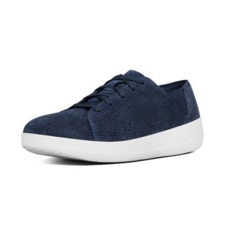 F-SPORTY TM LACE UP SNEAKER (PERF) - MIDNIGHT NAVY