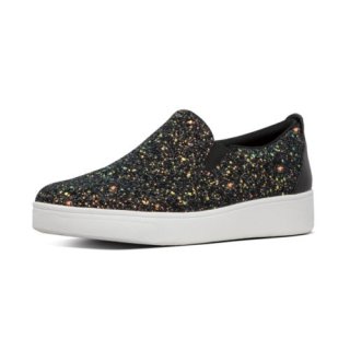 SANIA GLITTER SKATES - BLACK MIX