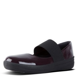 F-SPORTY TM ELASTIC MARY JANE - DEEP PLUM PU
