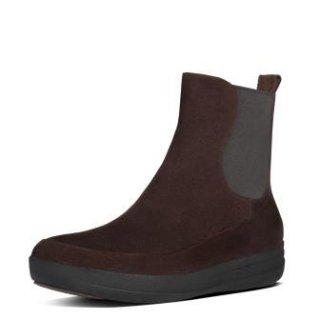 FF-LUX Chelsea Boot - Dark brown suede