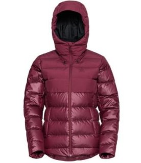 JACKET INSULATED SEVERIN N_THERMIC HOODE - RASPBERRY FUDGE