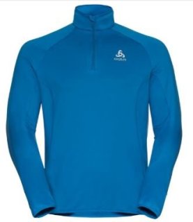 MID LAYER 1/2 ZIP BERRA LIGHT - INDIGO BUNTING