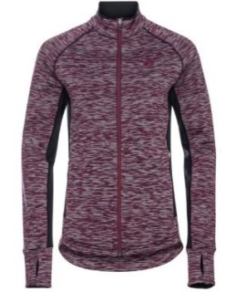 MID LAYER FULL ZIP BERRA SL - RASPBERRY FUDGE / SPACE DYE