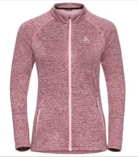 MID LAYER FULL ZIP TENCIA - RASPBERRY FUDGE MELANGE