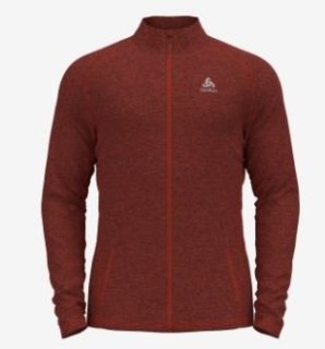 MID LAYER FULL ZIP TENCIA - KETCHUP MELANGE