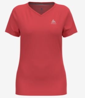 T/SHIRT V/NECK S/S F/DRY - CAYENNE